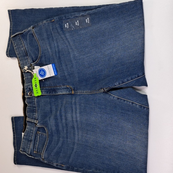 Eddie Bauer Denim - New Eddie Bauer Voyager High Rise Straight Sorbtek Blue Jeans Size 20W